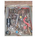 Drawer of Mixed Tools and Hardware