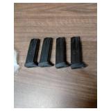 Four .40 Compact Magazines