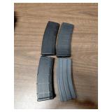 Four 5.56x45 CZ Magazines