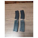 Four 5.56x45 Magazines