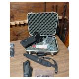 Gun Case with Accessories