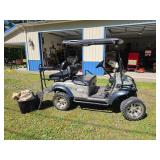 Ez Go Gas-Powered Golf Cart with Upgrades