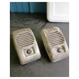 Vintage Drive-In Speakers