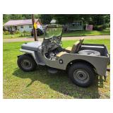 Willys Jeep CJ-3A in Gray