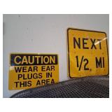 Reflective Warning Signs