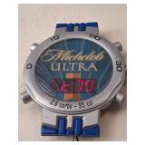 Michelob Ultra Wall Clock Sign