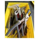 Hand Tool Lot in Tray