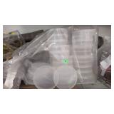 Transparent Plastic storage