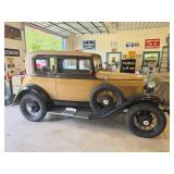 Restored 1931 Ford Model A Victoria