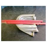 Horseshoe Set With Red Stakes