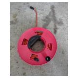 Red Cable Reel With Extension Cord