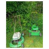 Two Lawn-Boy Parts Mowers