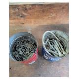 Metal Hardware and Chains Lot