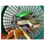 Basket of Mixed Hand Tools