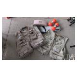 Fishing Vests and Accessories Lot