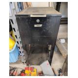 Black Metal Filing Cabinet