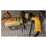 Black & Decker Saw and DeWalt Drill