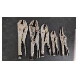 5 Irwin Vise-Grip Pliers