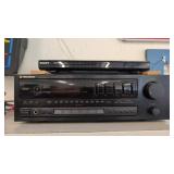 Pioneer Receiver and Sony CD Player