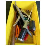 Hand Tools in Yellow Bin