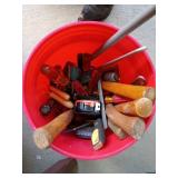 Bucket of Assorted Hand Tools