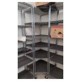Metal Corner Shelving Unit