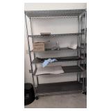 Metal Storage Shelf on Wheels