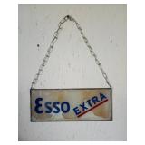 Esso Extra Sign with Chain