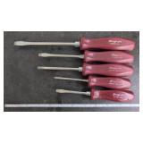 Snap-on Screwdriver Set with 5 Pieces