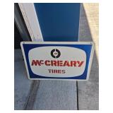 McCreary Tires Metal Sign