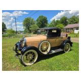 1929 Ford Model A Convertible