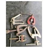 5 Gear Pullers, Mixed Types