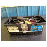 Plastic Toolbox With Tools