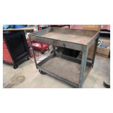 Steel Two-Tier Utility Cart