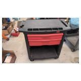 Rubbermaid Utility Cart with Drawers