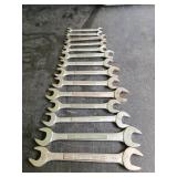 14 Craftsman Open-End Wrenches