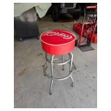 Coca-Cola Logo Bar Stool