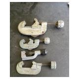 4 Vintage Pipe Cutters