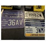 Pennsylvania Antique and Historical License Plates
