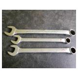 Three Proto Combination Wrenches