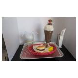 Drive-In Food Tray Display