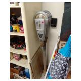 Dual Coin-Operated Parking Meters