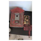 Vintage Cast Iron Fire Alarm Box