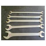 5 Craftsman Open-End Wrenches