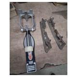 Brum Pedal and Vintage Ski Blades