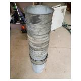 18 Galvanized Sap Buckets