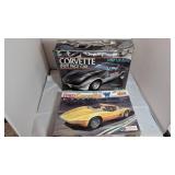 Two Sealed Corvette Model Kits