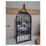 Arched Iron Frame Mirror