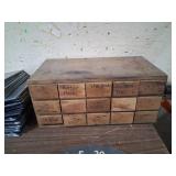 Wooden Hardware Organizer