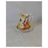 Mid-Century Pitcher and Bowl
